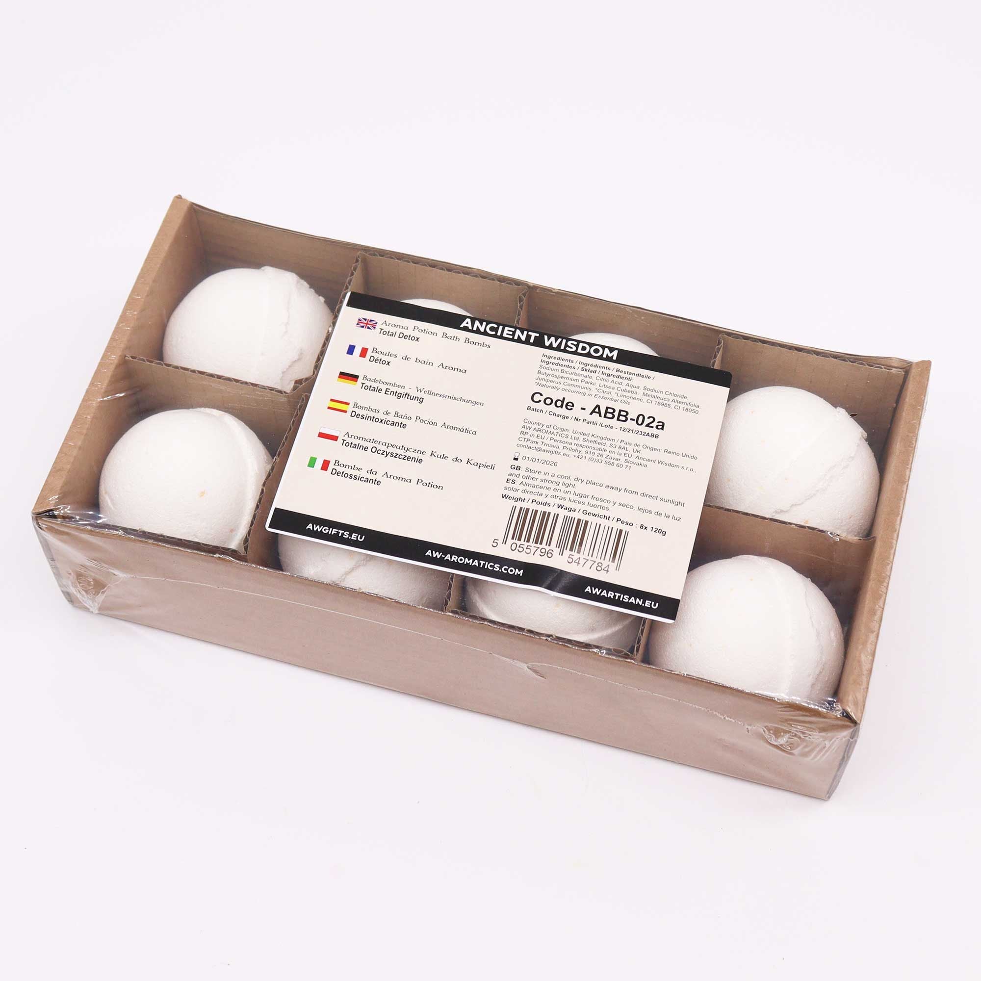 Bomba de baño con pocion - Desintoxicación total