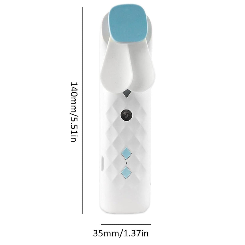 Ventilador y Pulverizador Facial Blanco - USB