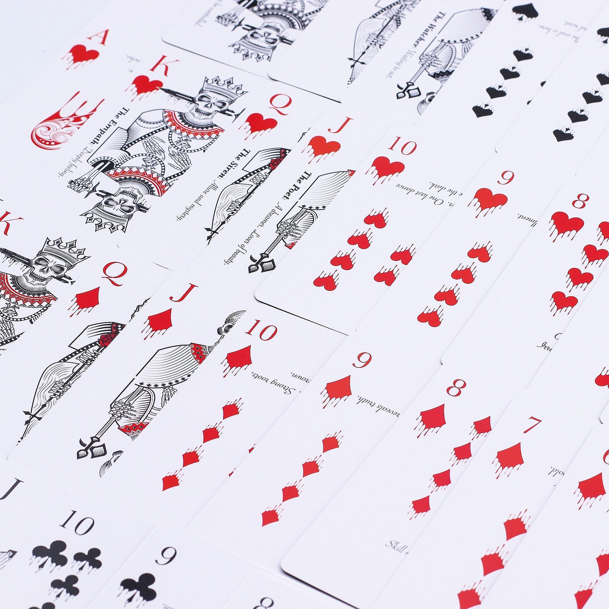 Memento Mori Cartas de juego y de oráculo góticas