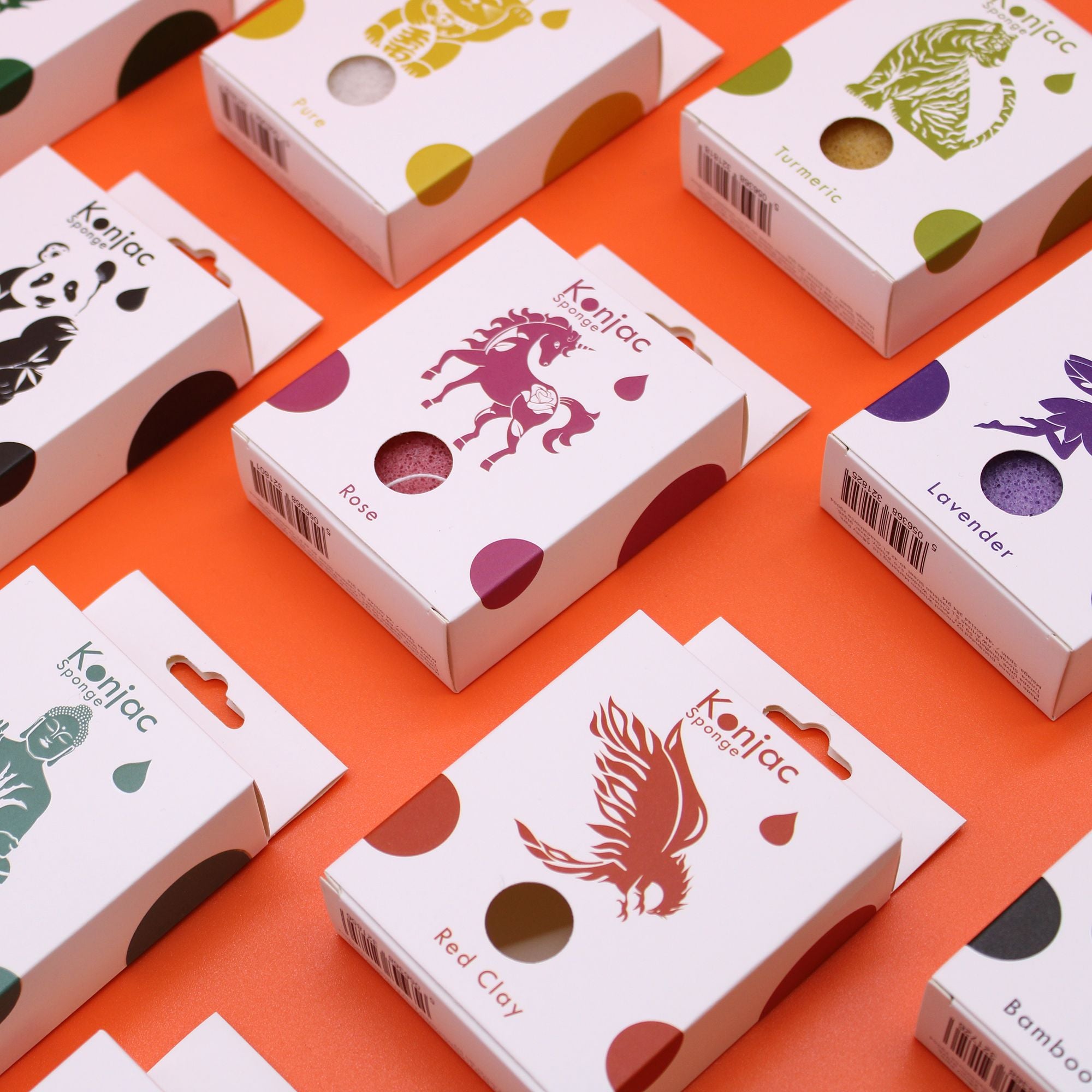 Esponja Facial Konjac - Carbón de Bambú - Antibacterial