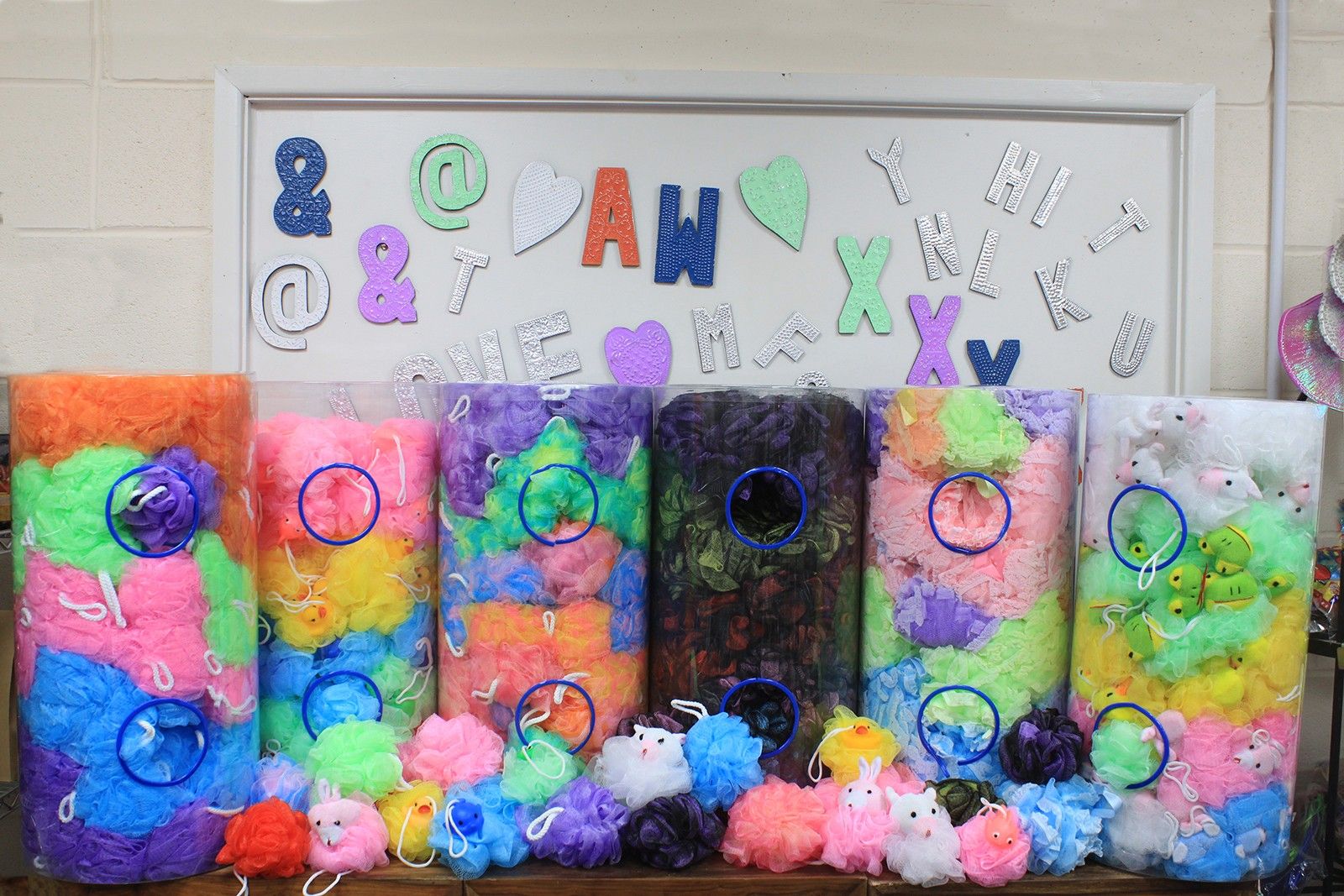 Esponja de Baño - Juguete chillón 5 surtidos 30gm