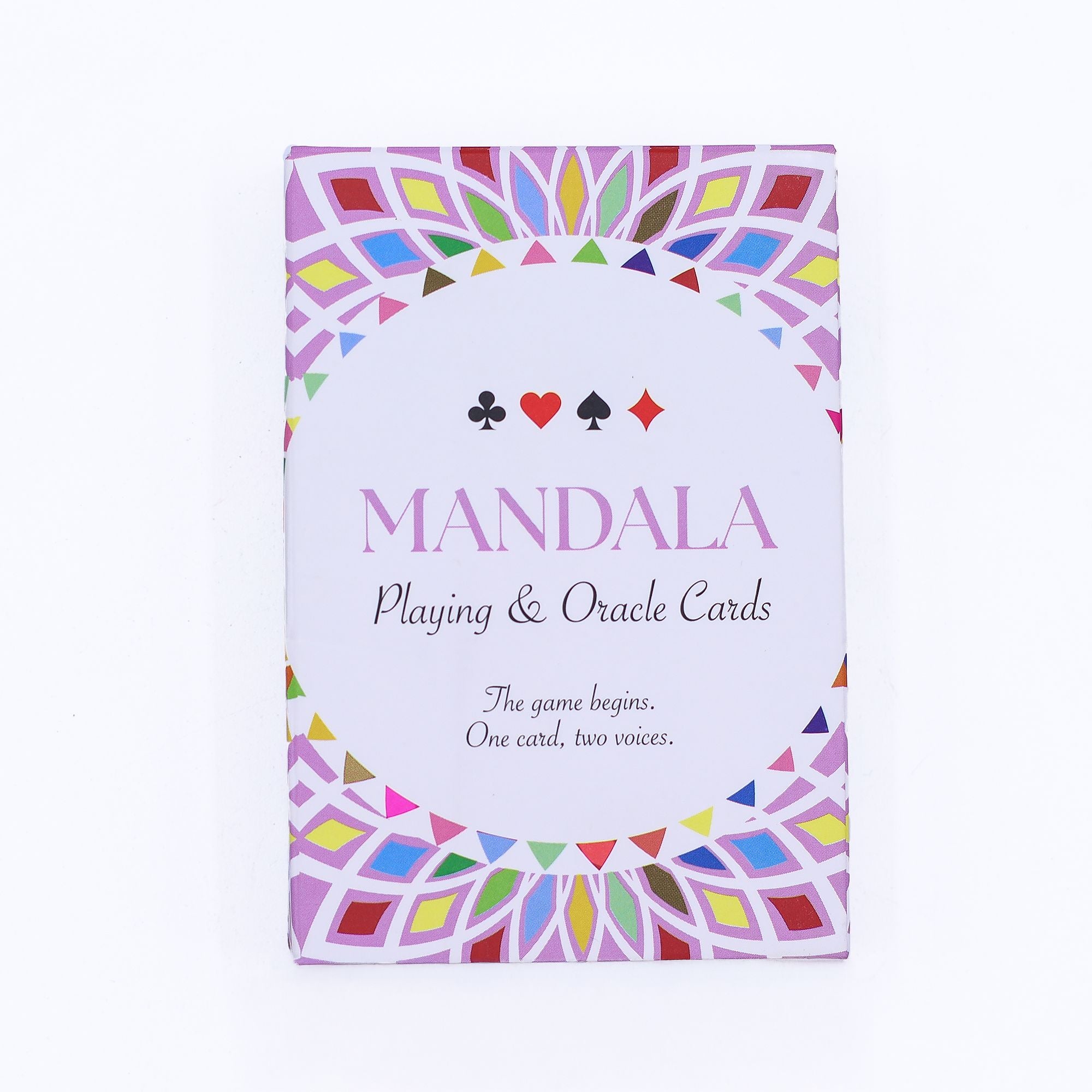 Mandala para jugar y Cartas de Oráculo – Simetría caleidoscópica