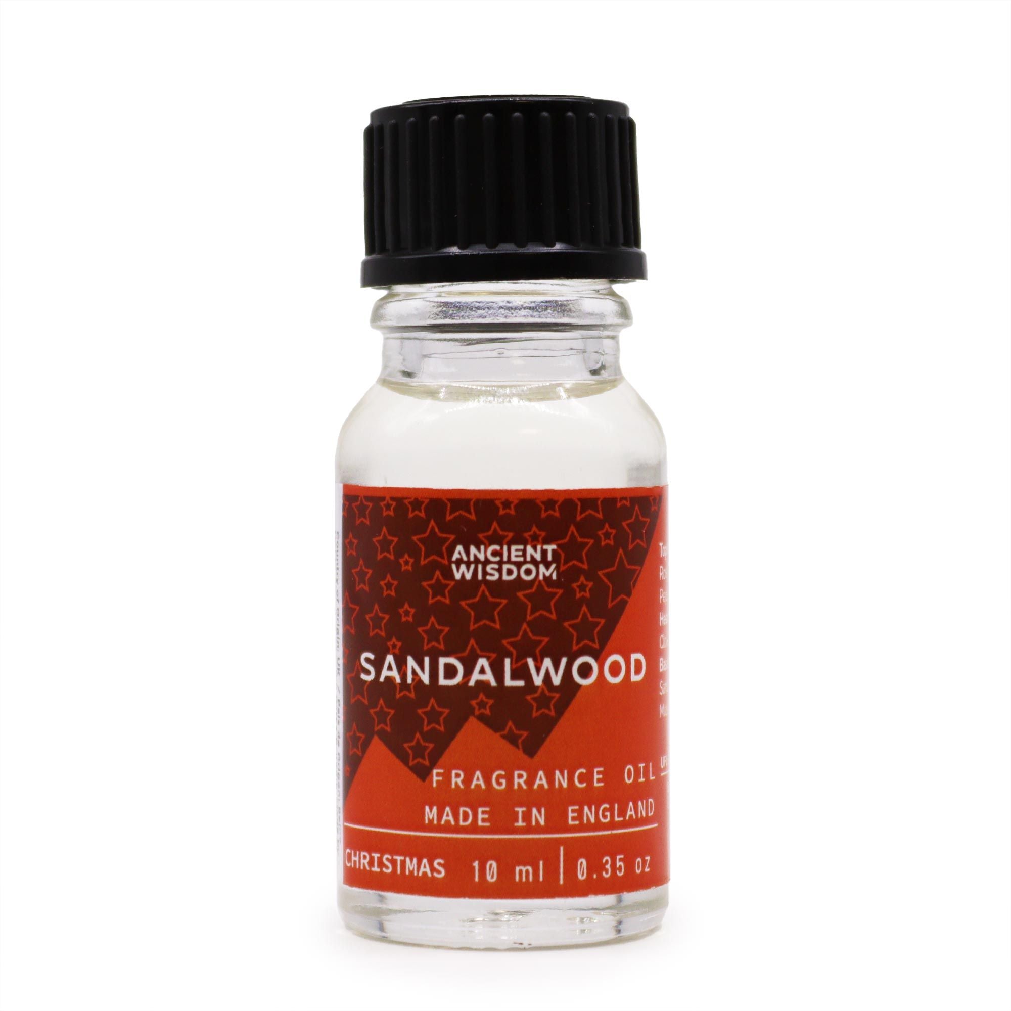 Aceites de Fragancia 10ml - Sándalo (navidad)