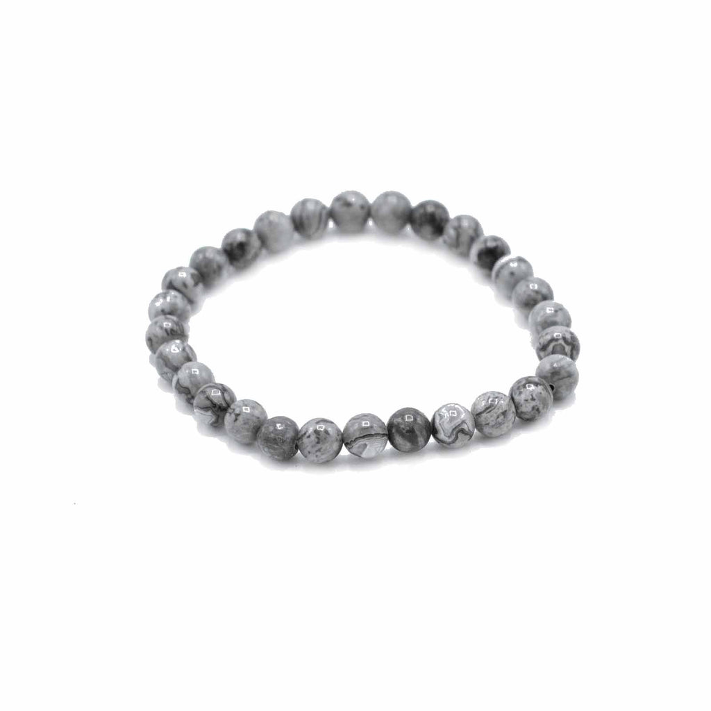 Pulseira Manifestação Pedras Preciosas - Pedra do Mapa - Prosperidade