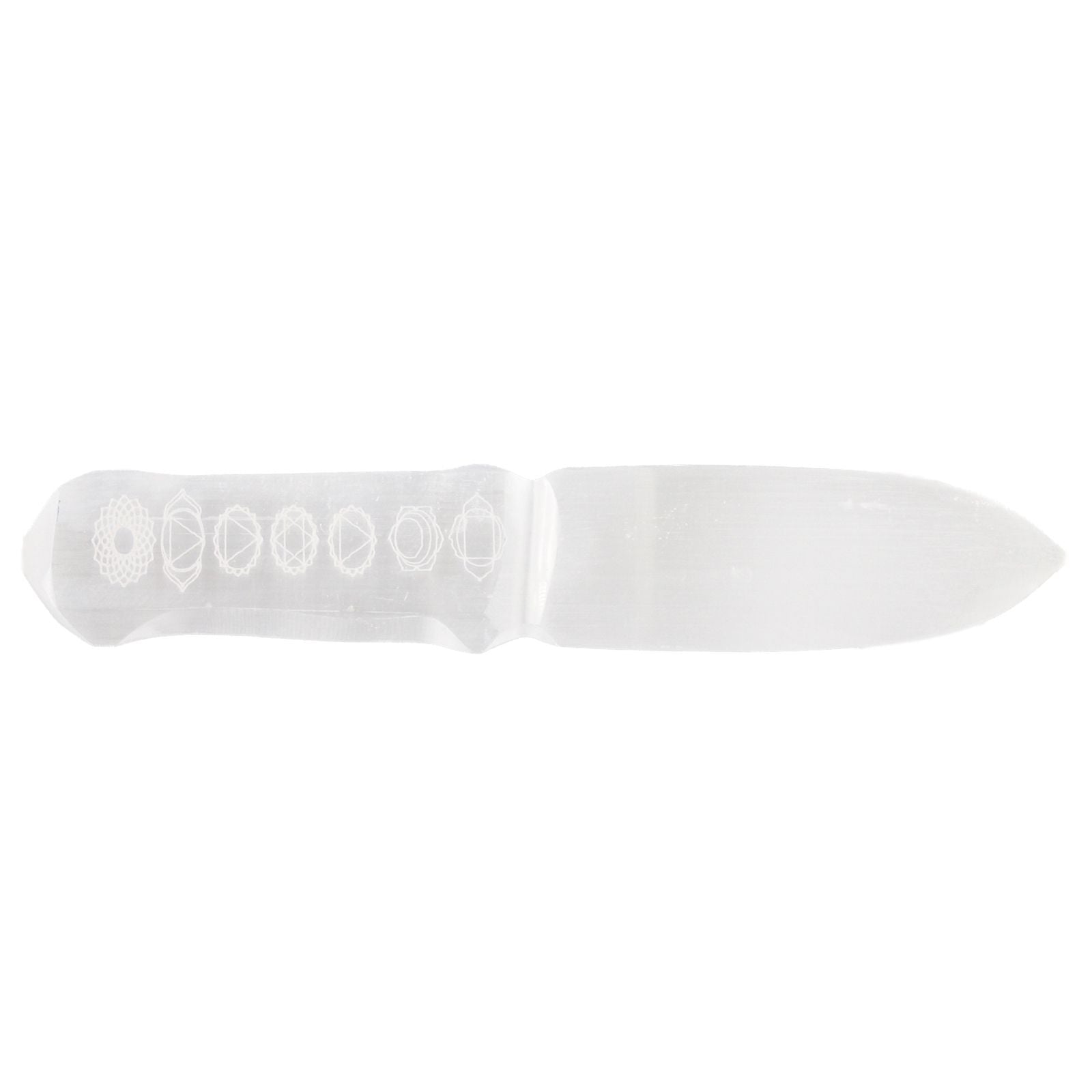 Cuchillo Ritual Selenita - Chakra