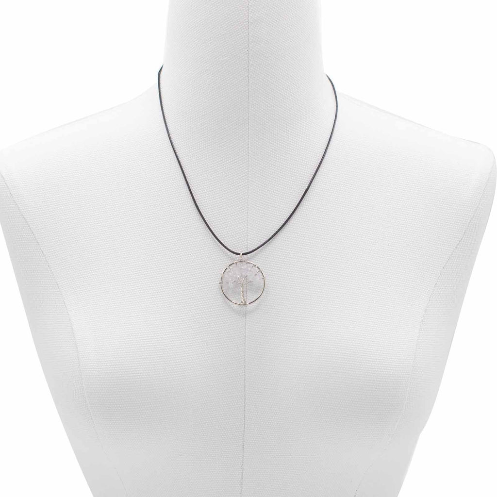 Pendente Árvore da Vida - Cristal de Rocha