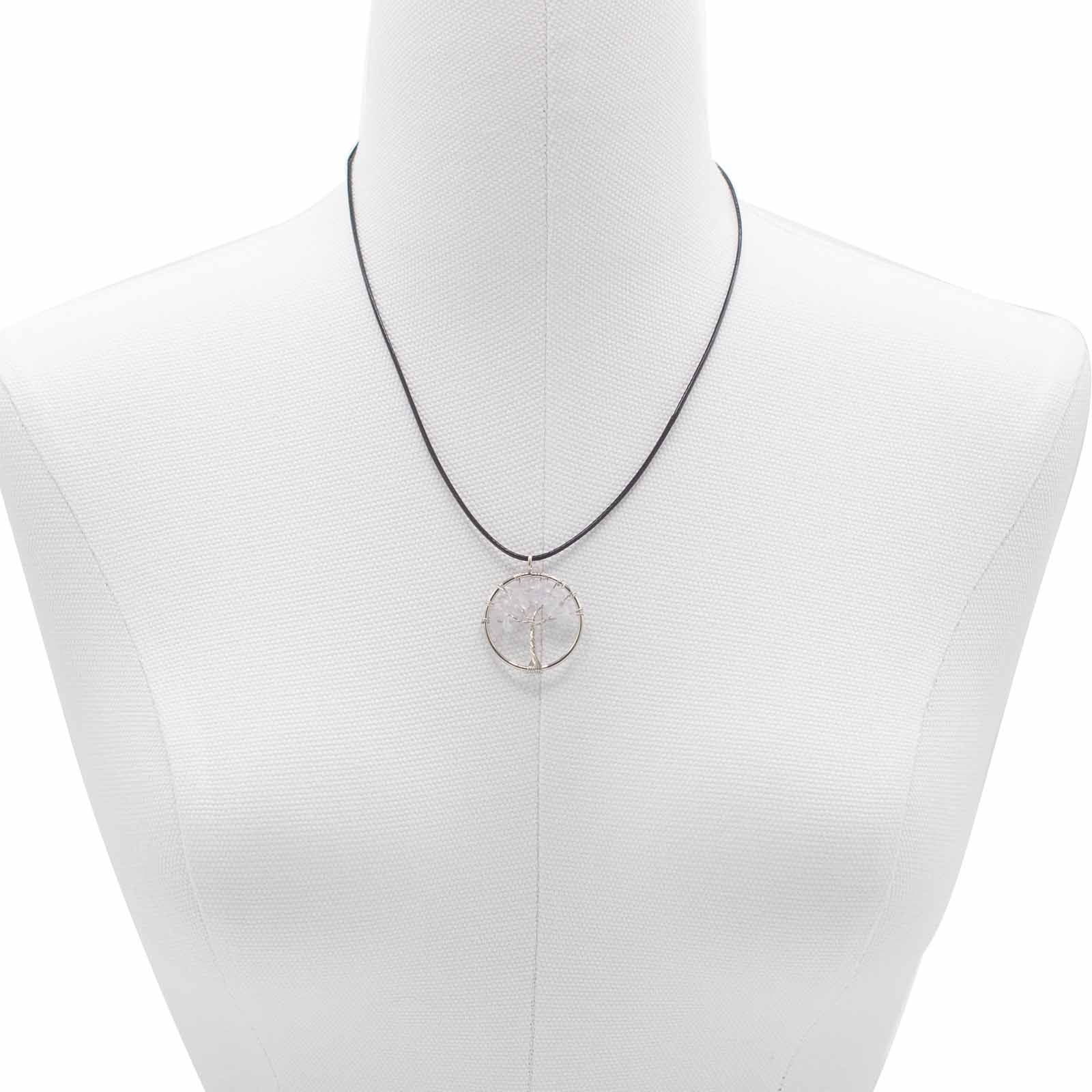 Pendente Árvore da Vida - Cristal de Rocha