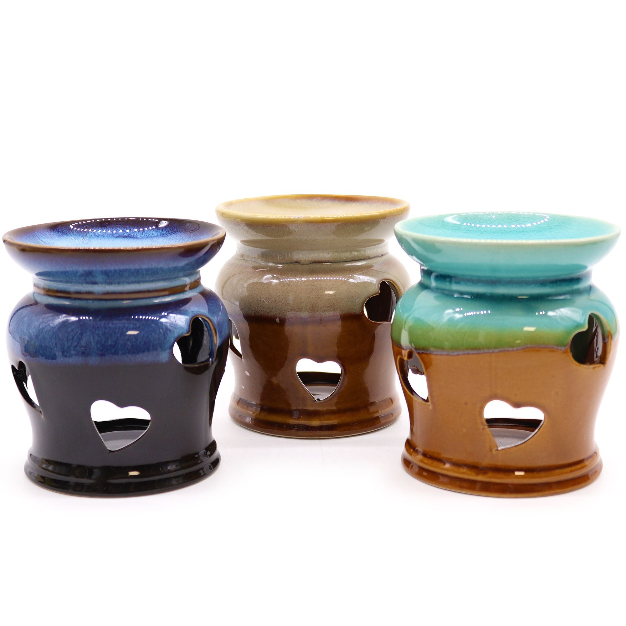 Quemador Rústico Clásico - Corazón (Colores Surtidos)