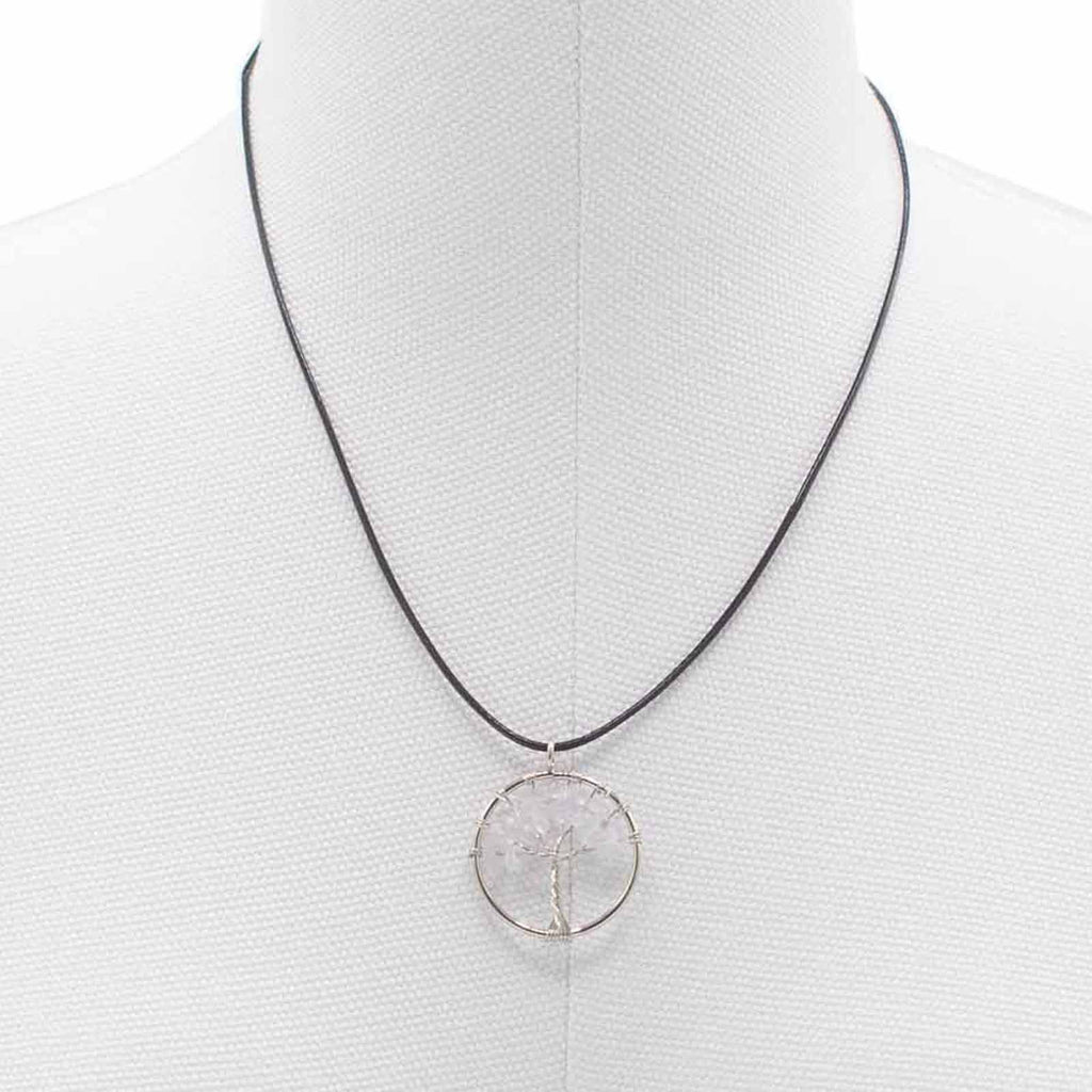 Pendente Árvore da Vida - Cristal de Rocha