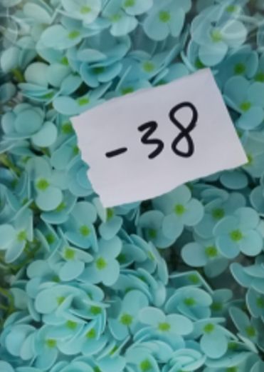 Artesanato com flores de sabão - Jacinto - Azul bebé