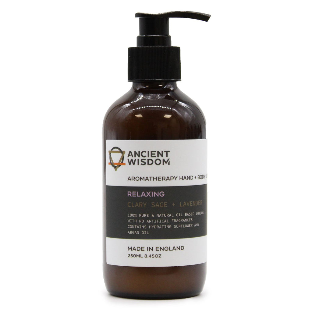 Loção para mãos e corpo Clary Sage e Lavanda 250 ml