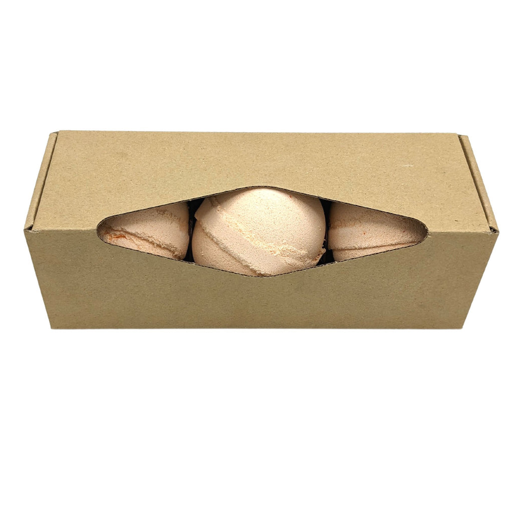 Bomba de banho de tangerina e toranja